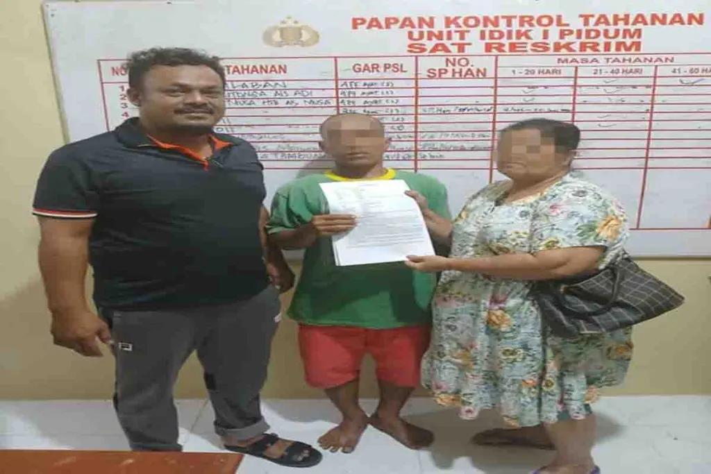 Ibu di Hutabalang Laporkan Anak Kandungnya Terkait Kasus Sepeda Motor