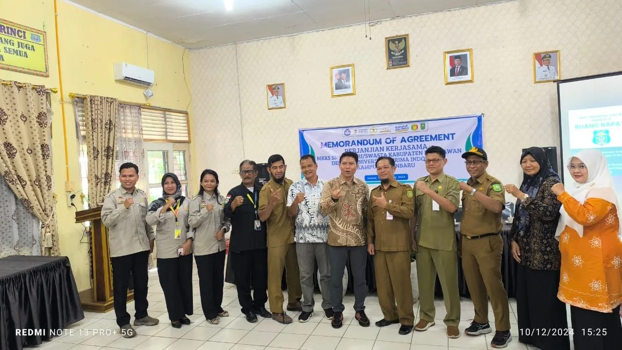 MKKS SMK dan SMA Pelalawan Jalin Kerjasama Dengan UNPRI Pekanbaru 