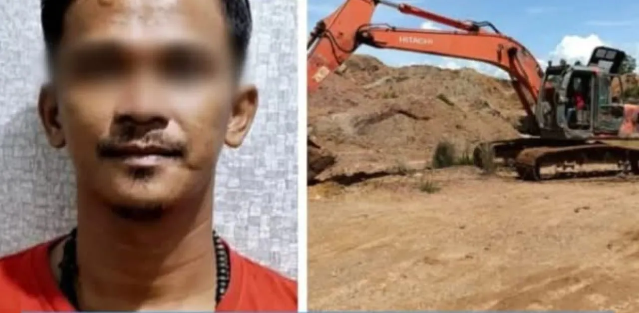 Polres Banjarbaru Tangkap Penambang Ilegal di Bukit Lentera