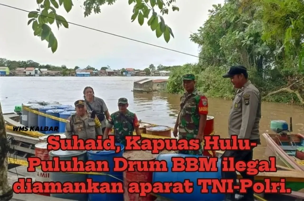 Aparat Gabungan TNI dan Polri Menangkap Penyalahgunaan BBM Bersubsidi
