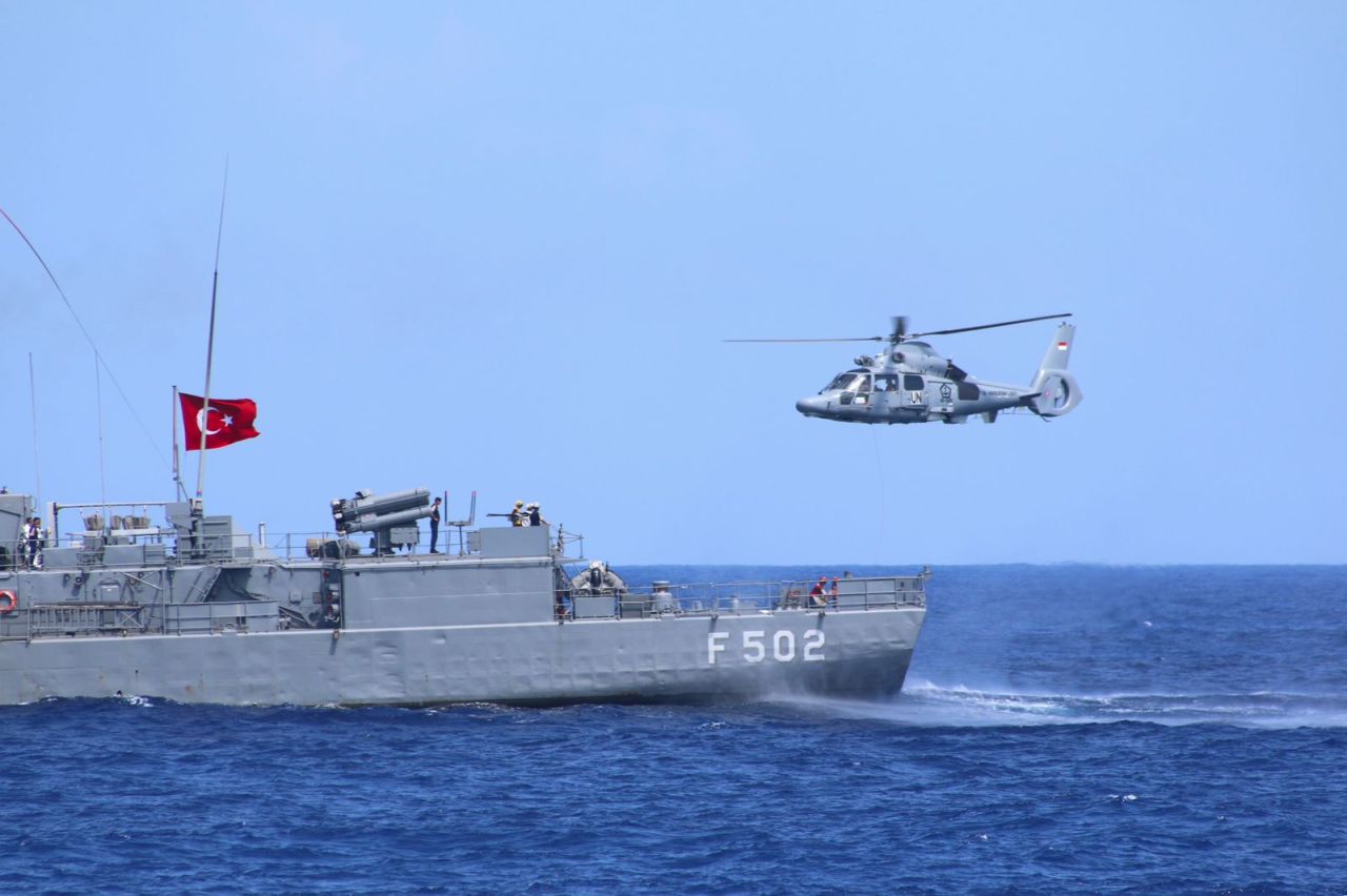 Satgas MTF TNI KONGA XXVIII-O UNIFIL kembali unjuk kemampuan dengan melaksanakan latihan bersama
