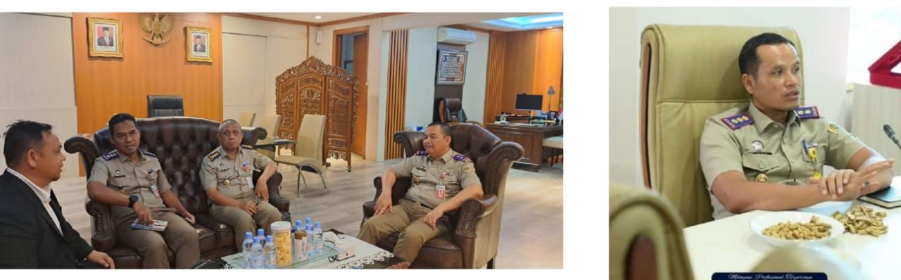 Iskandar Halim bertemu dengan Kepala Kantor Wilayah Agraria dan Tata Ruang