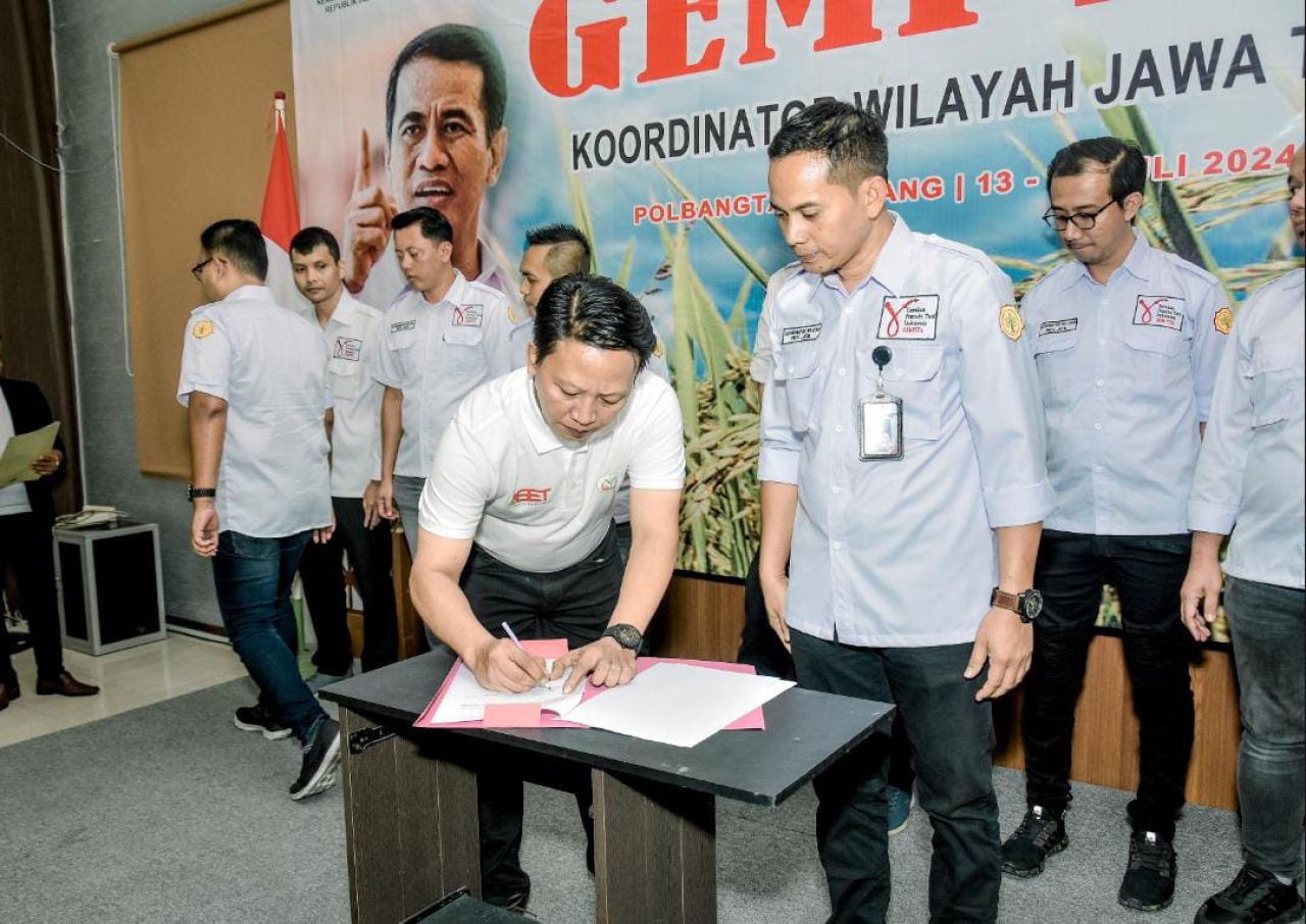 Pelantikan pengurus Gempita Jawa Timur
