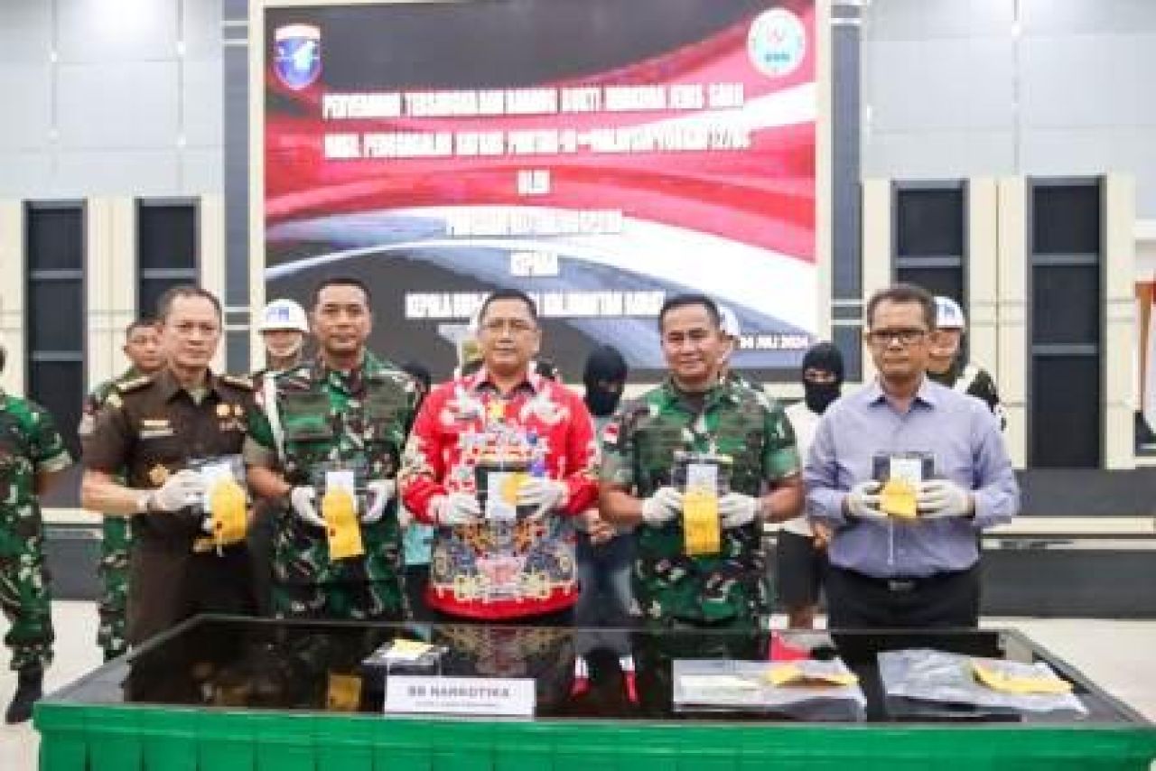 Kodam XII/Tanjungpura berhasil mengungkap kasus sabu