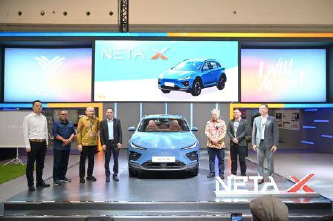 PT NETA Auto Indonesia, resmi memperkenalkan line up terbarunya yaitu NETA X,