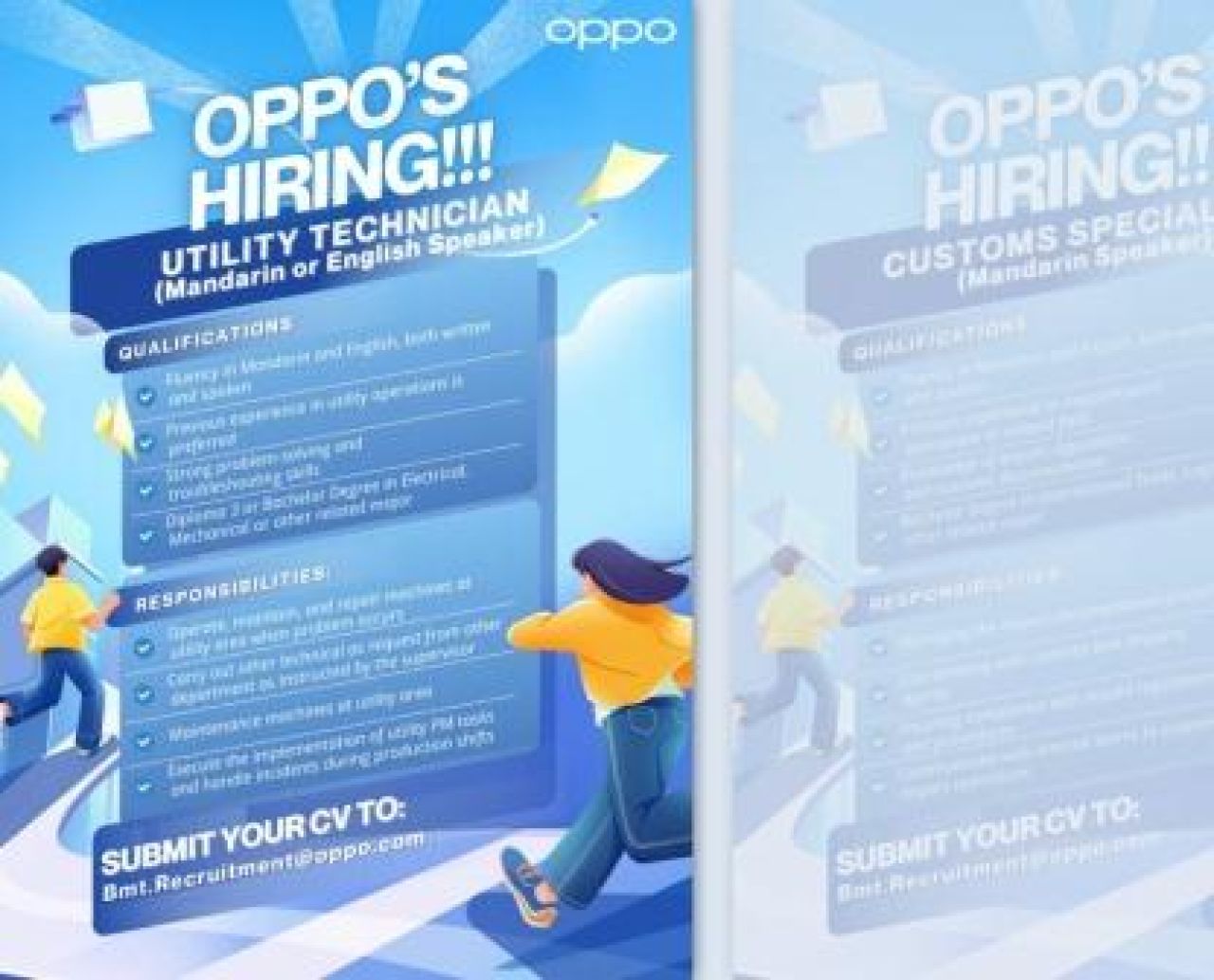 Lowongan kerja di OPPO