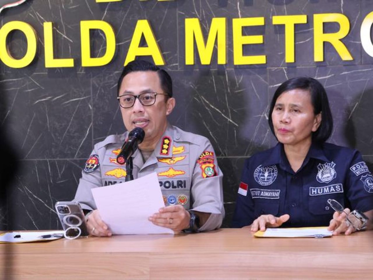 Kabid Humas Polda Metro Jaya, Kombes. Pol. Ade Ary Syam