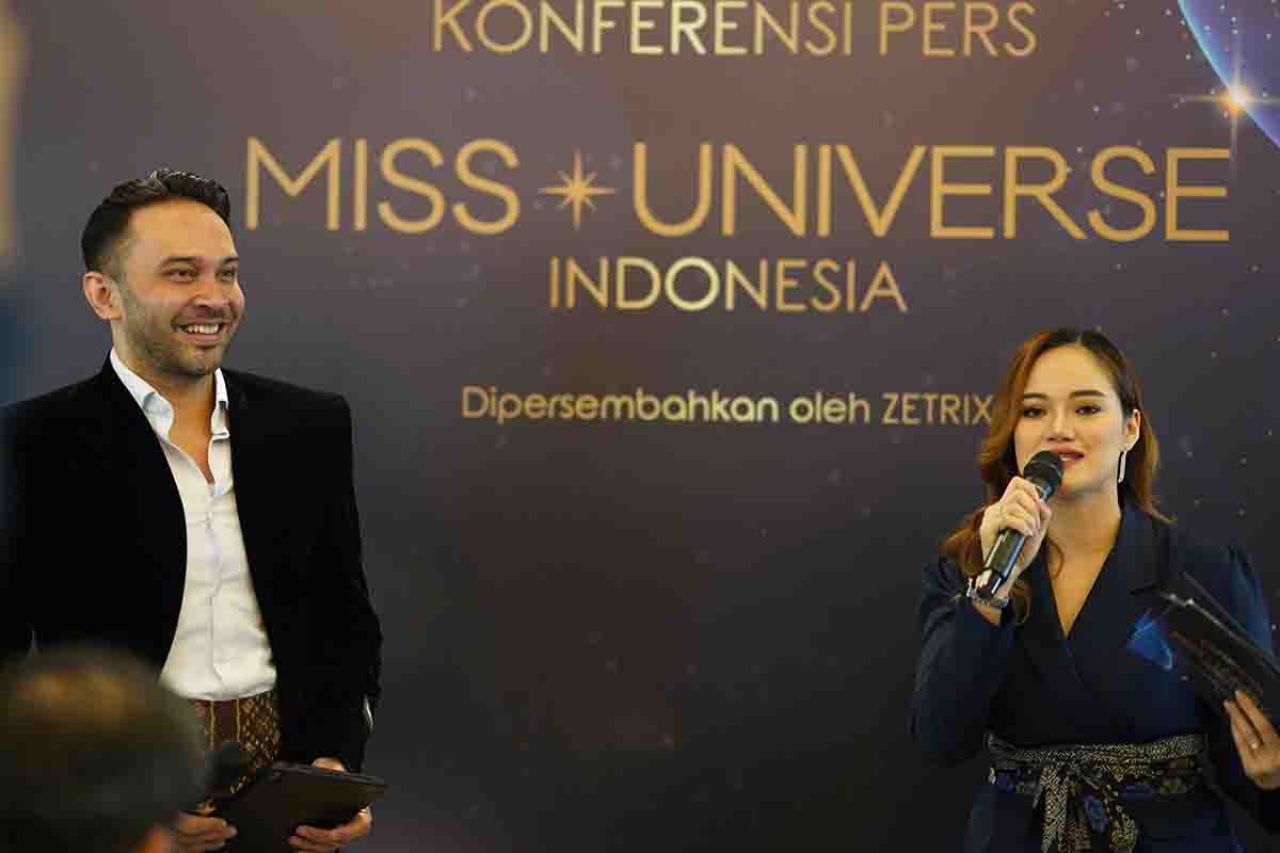 Konpers tentang inovasi Miss Universe Indonesia