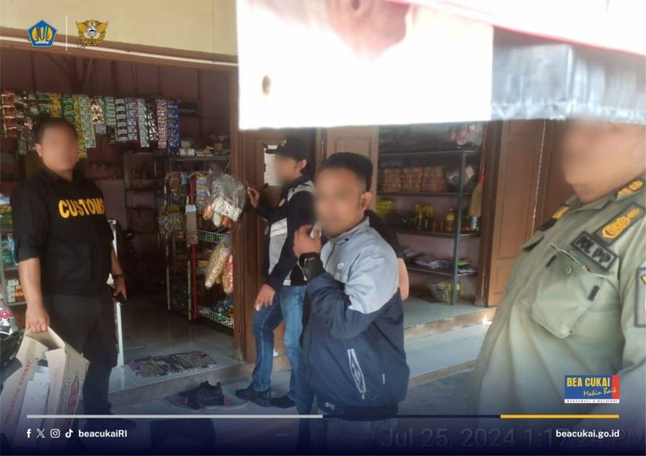 Bea Cukai Tegal tindak 65.360 batang rokok ilegal