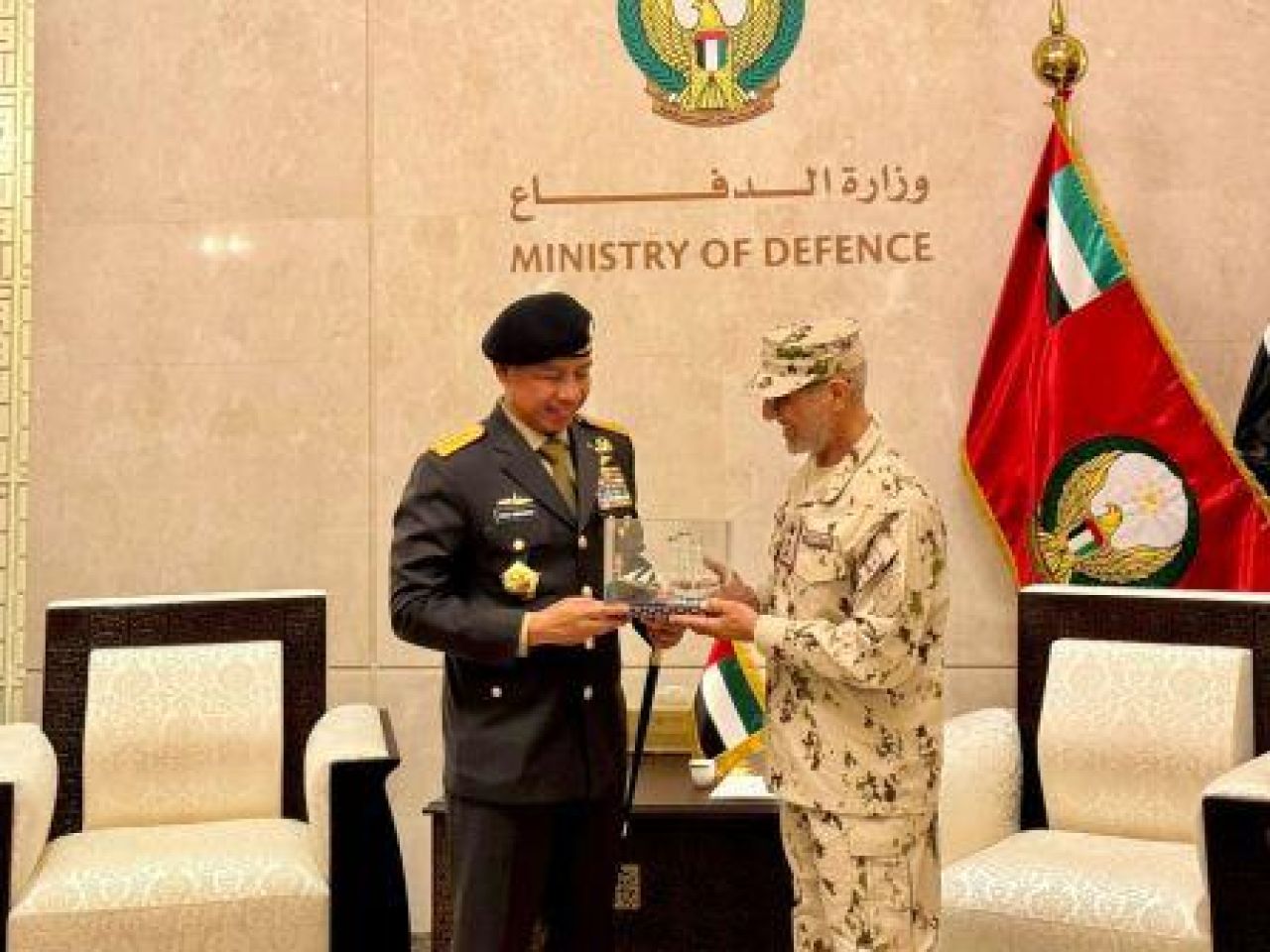 Jenderal TNI Agus Subiyanto bertemu Uni Arab Emirates Armed Forces Chief of Staff