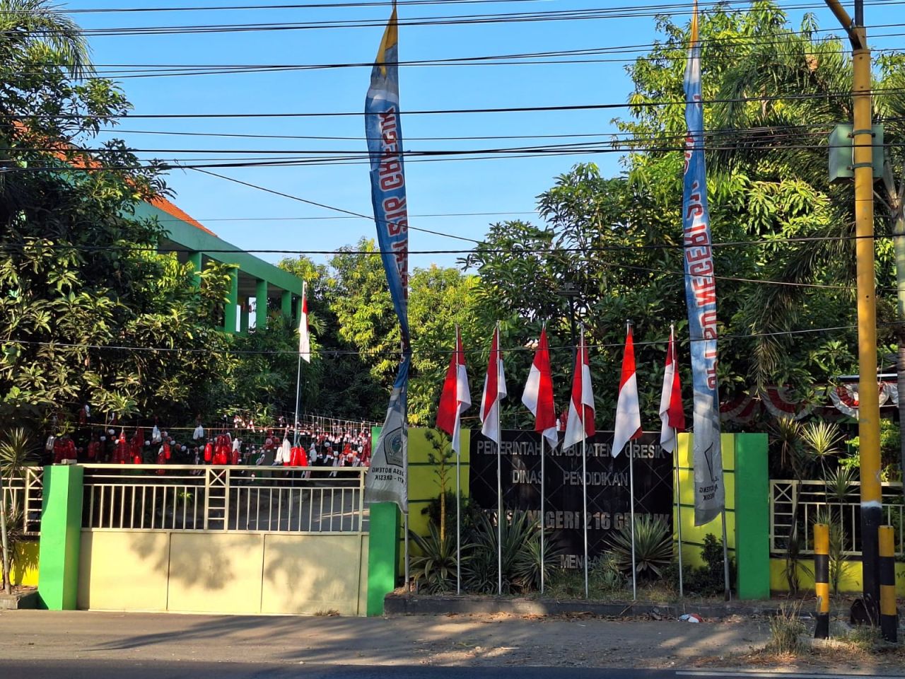 Tampak dari depan SD Negeri 216 Boteng