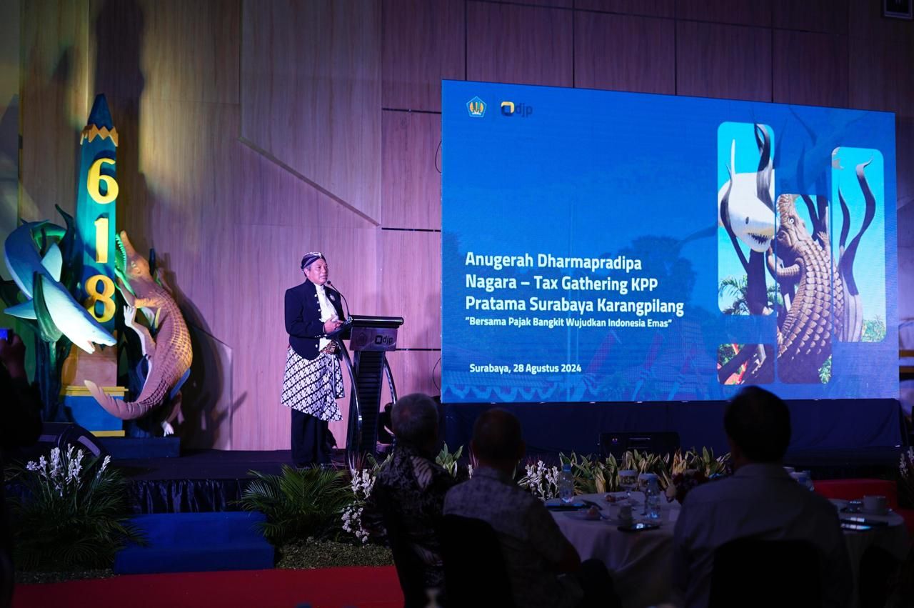 KPP Pratama Surabaya Karangpilang menggelar acara Tax Gathering