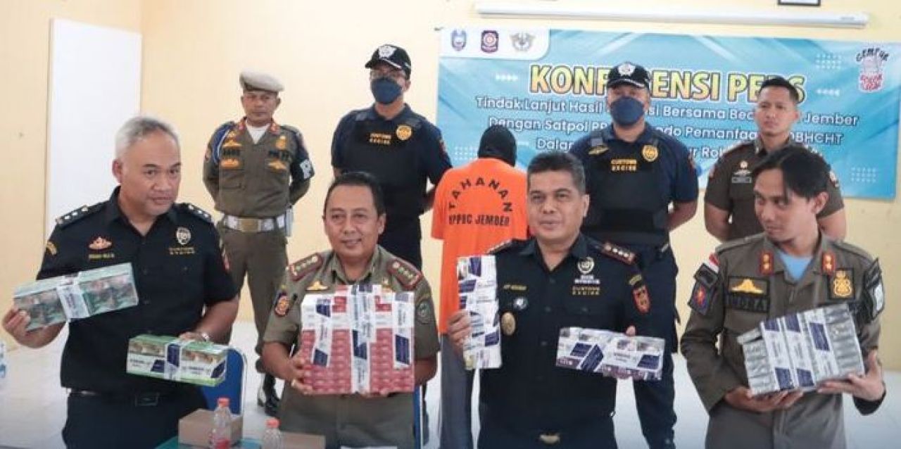 Konpers kasus rokok ilegal