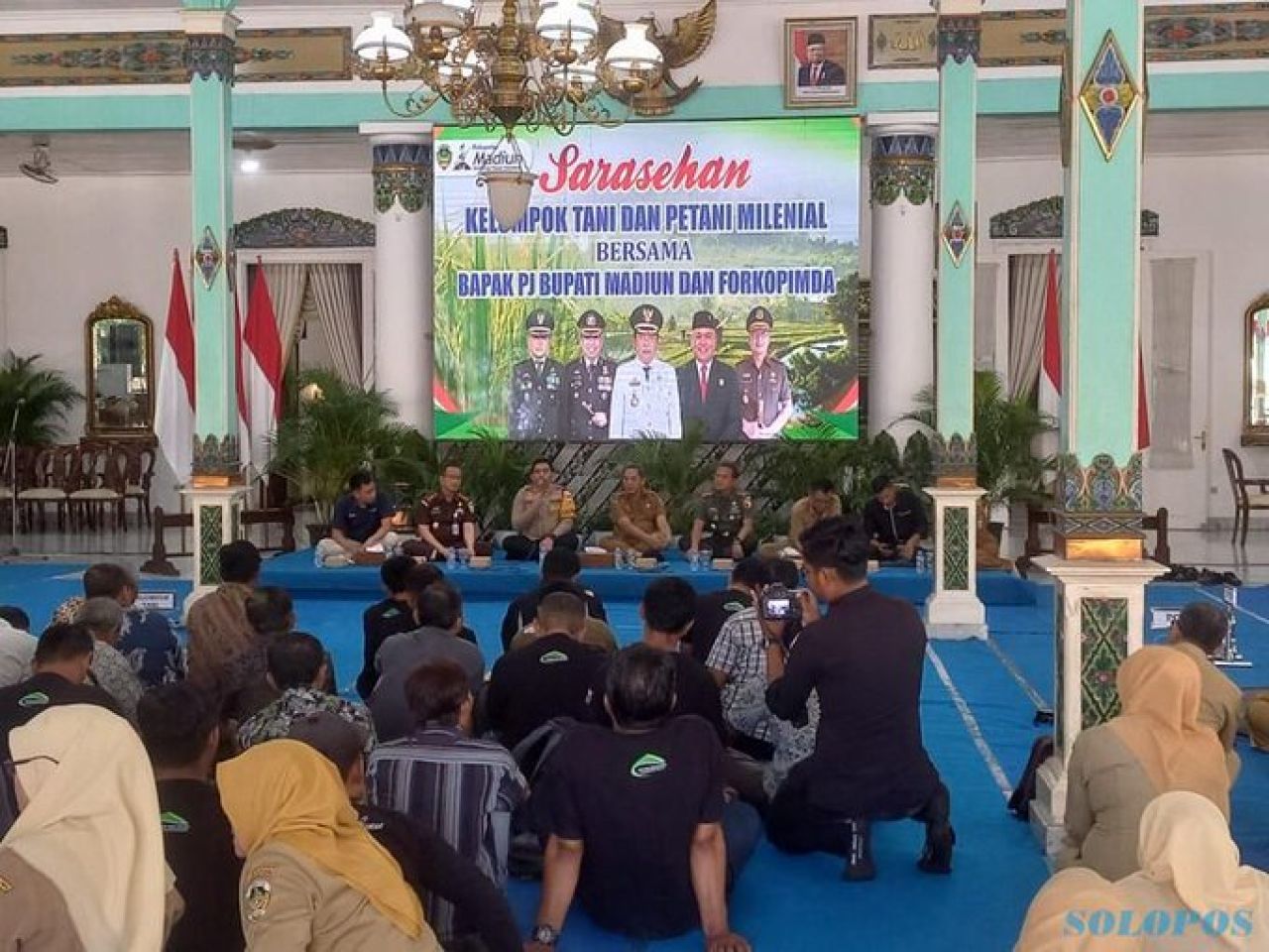 Sarasehan Kelompok Tani dan Petani Milenial Bersama Bapak Pj Bupati Madiun dan Forkopimda