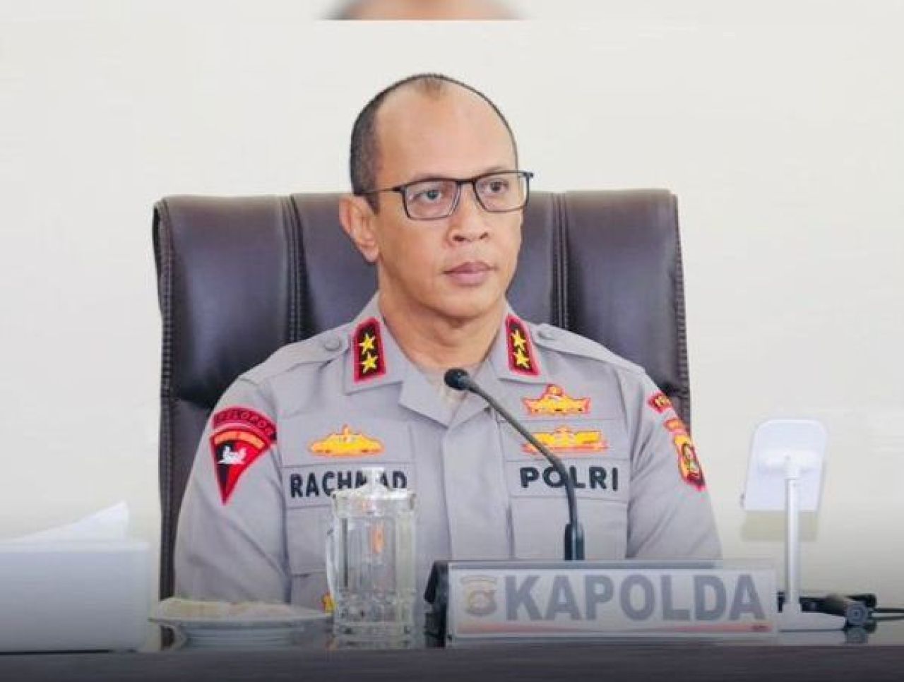 Kapolda Sumsel, Irjen A Rachmad Wibowo