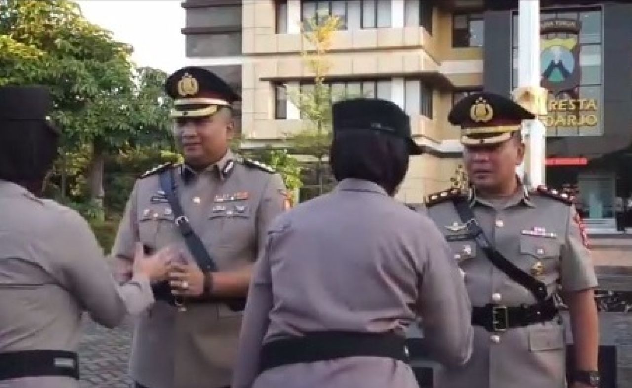 Sertijab Wakapolresta Sidoarjo