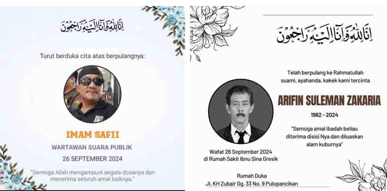 Imam Safii dan Arifin Zakaria
