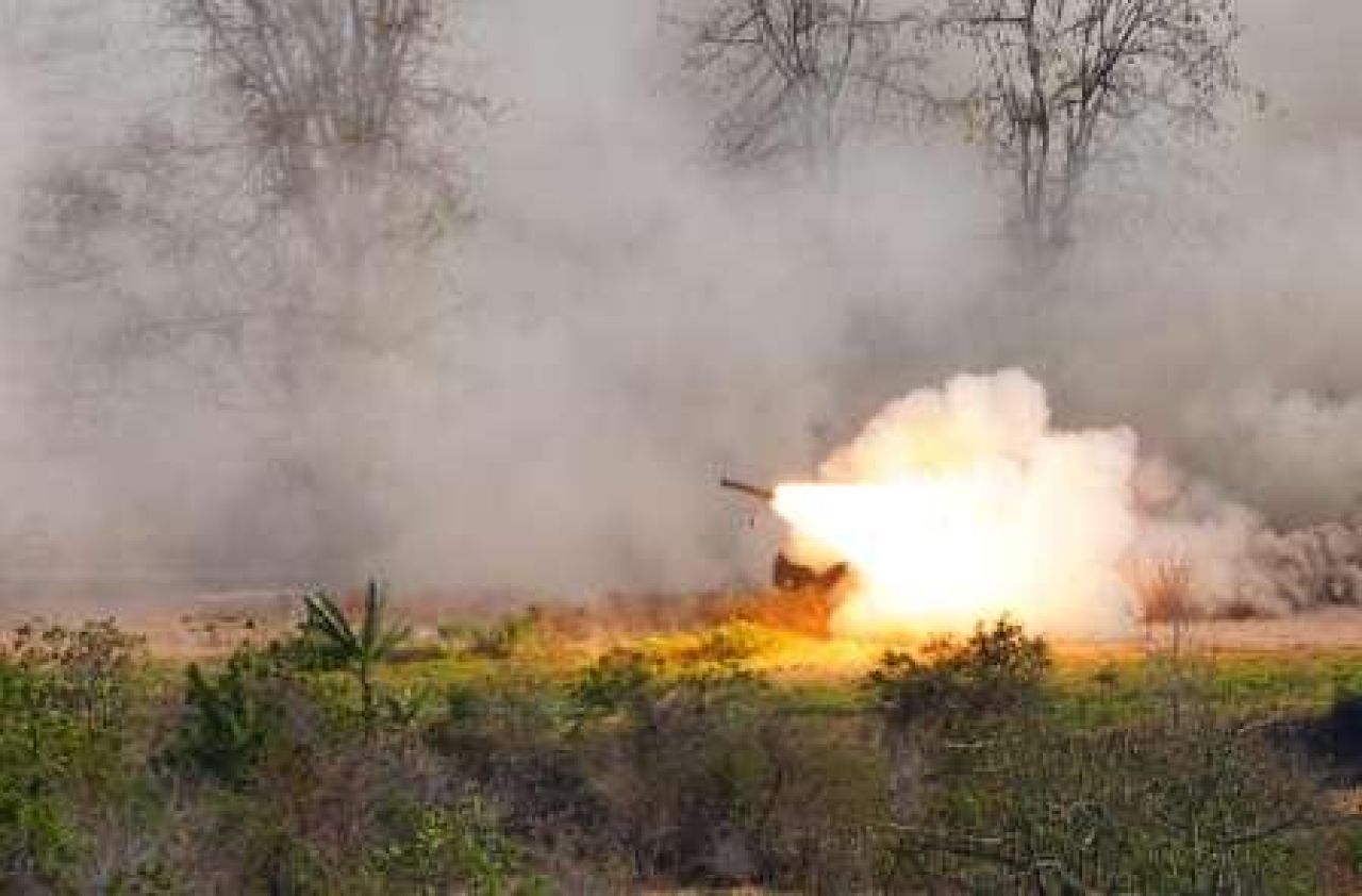 Aksi Penembakan Munisi Tajam Terintegrasi