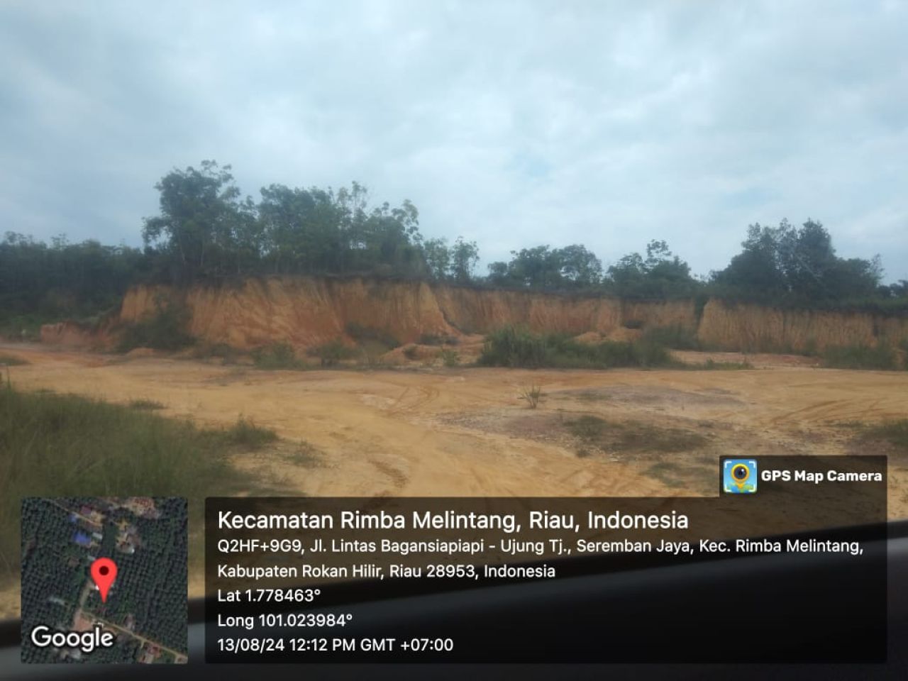Aktivitas tambang ilegal untuk urug di PT Pertamina Hulu Rokan