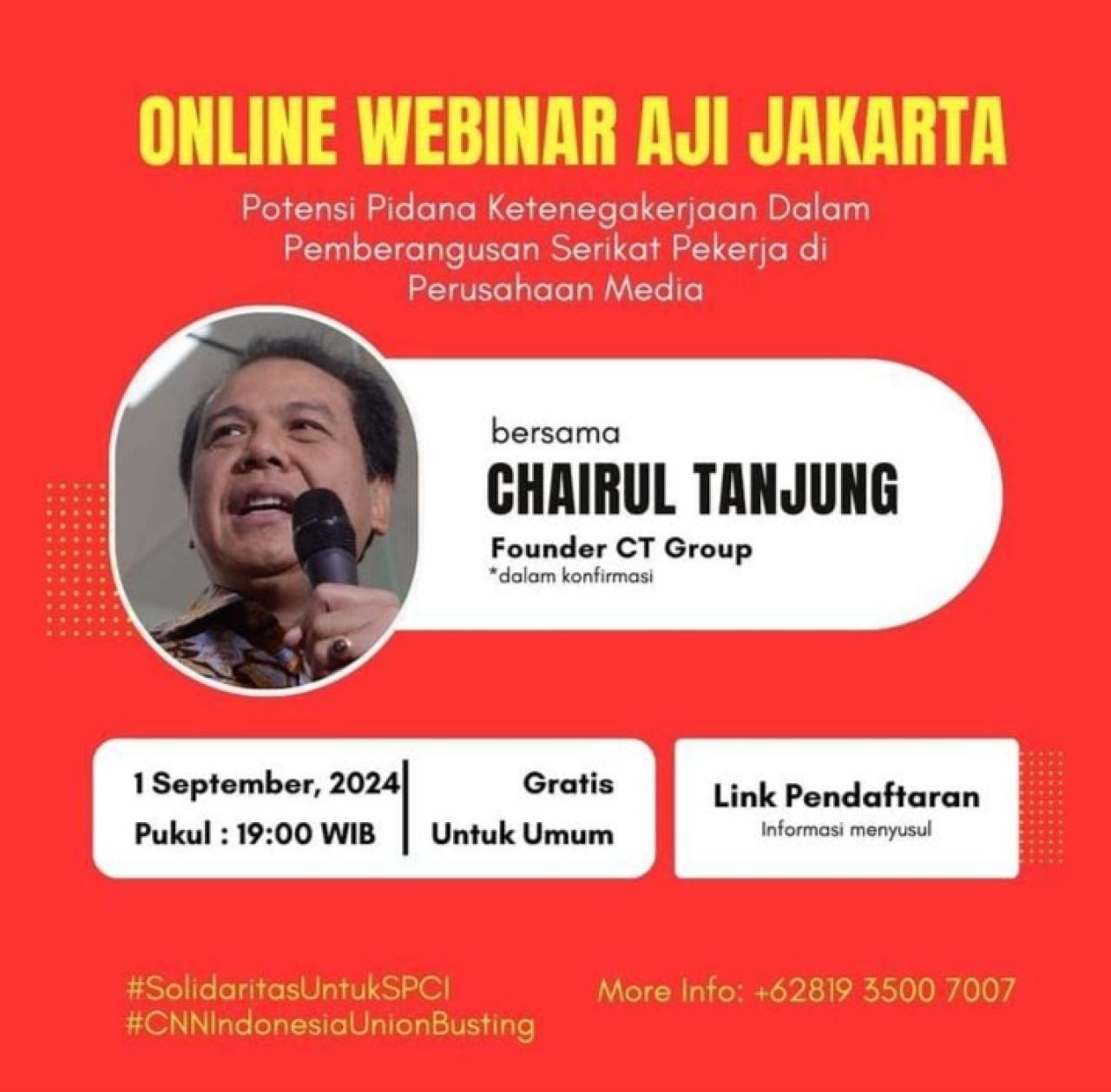 Pamflet AJI Jakarta