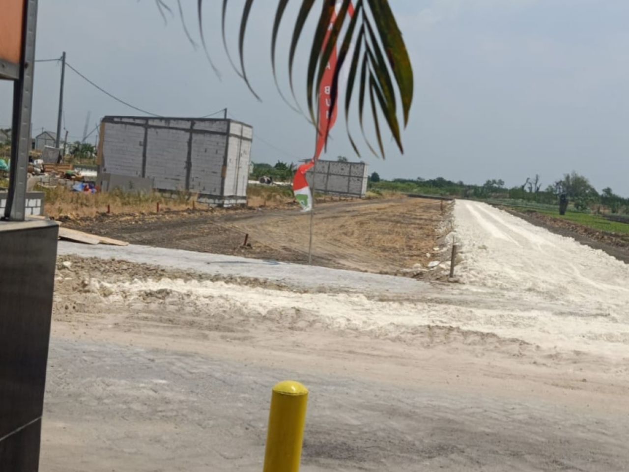 Tanah kavling yang diperjual belikan di Desa Bengkelo Lor