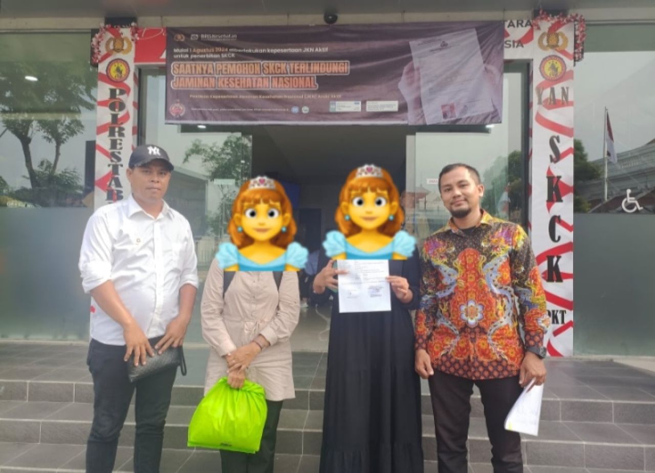 Laporan terhadap FD, oknum Security