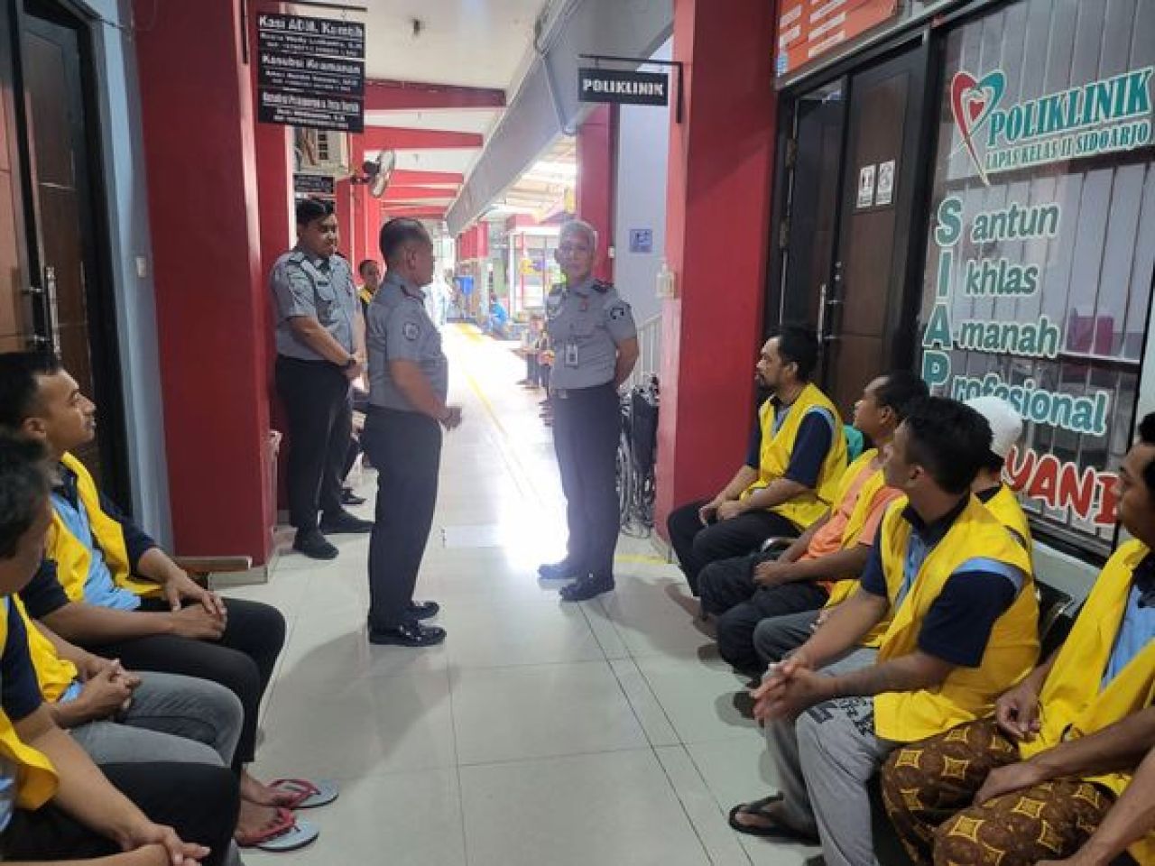Sidak Kadiv Pemasyarakatan di Lapas Sidoarjo