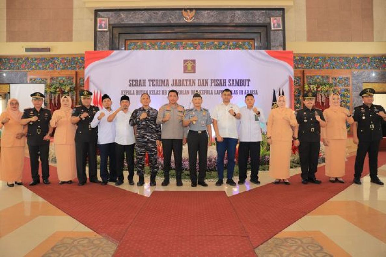 Sertijab dan pisah sambut dua Kepala Korwil Madura