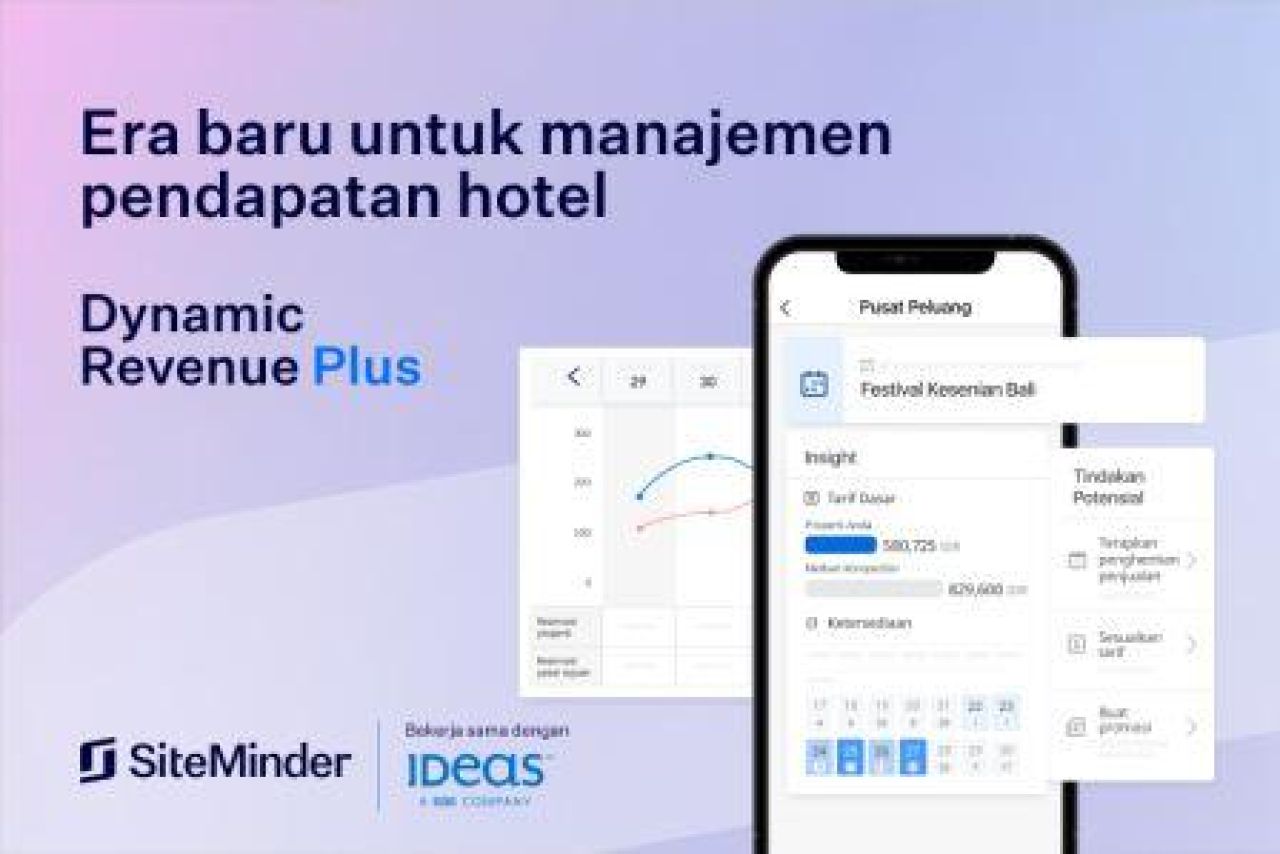 SiteMinder bermitra dengan IDeaS