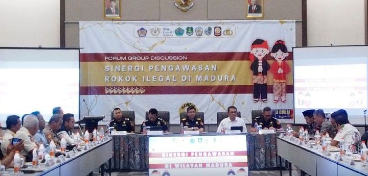 Rapat pembahasan pemanfaatan dana bagi hasil cukai hasil tembakau