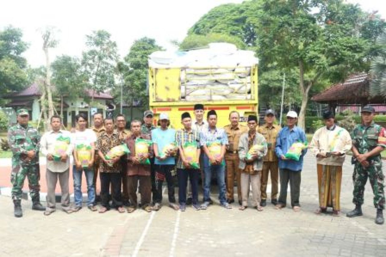 Penyerahan bantuan bibit dari Kementerian Pertanian