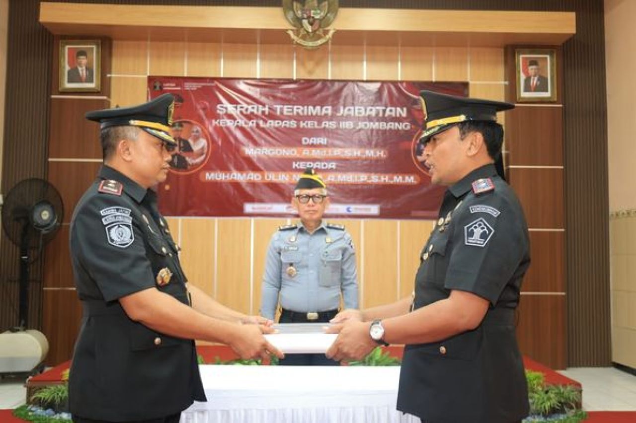 Sertijab Kepala Lapas Jombang