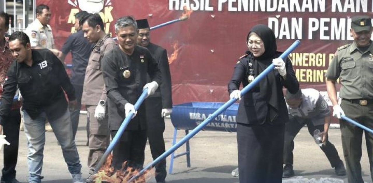 Pemusnahan barang yang menjadi milik negara