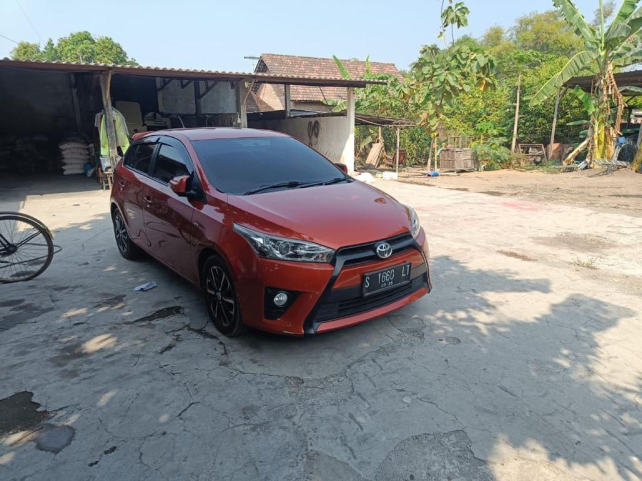 Salah satu mobil yang diduga digelapkan Ayu
