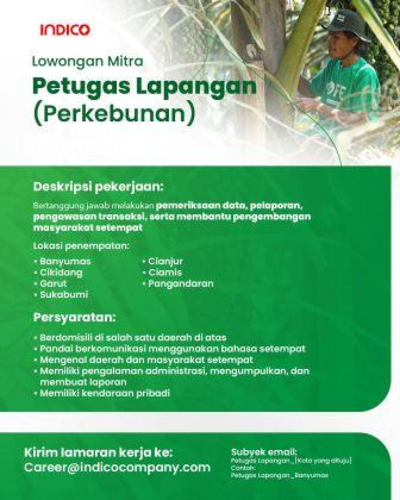 Lowongan di Indico