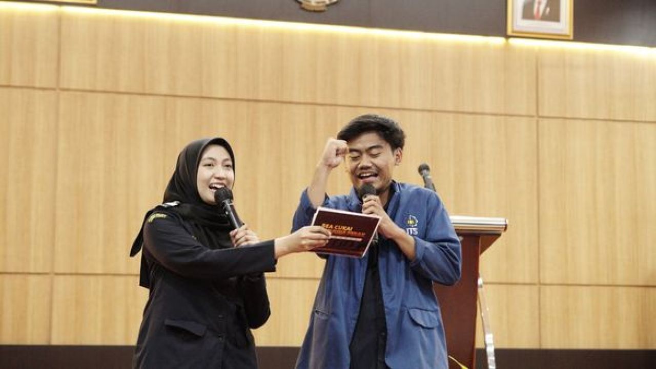 Bea Cukai Tanjung Perak menerima kunjungan mahasiswa ITS