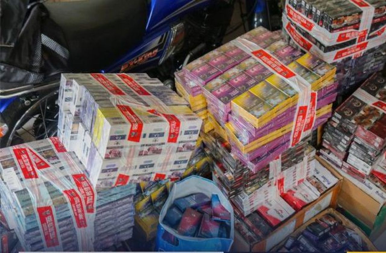 Rokok ilegal di Jakarta