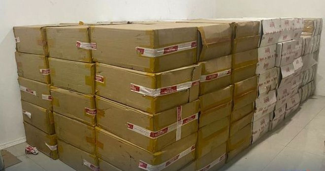 Satu juta batang rokok atau setara dengan 119 karton rokok