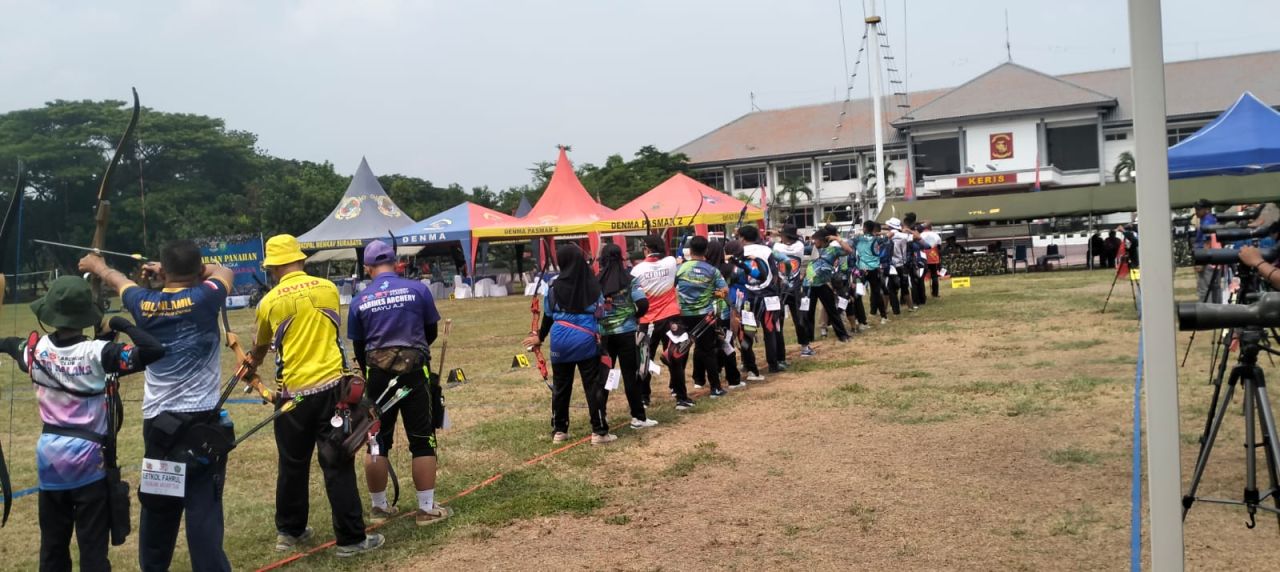 Kejuaraan Panahan Piala Dankormar dalam rangka HUT ke-79 Korps Marinir Tahun 2024