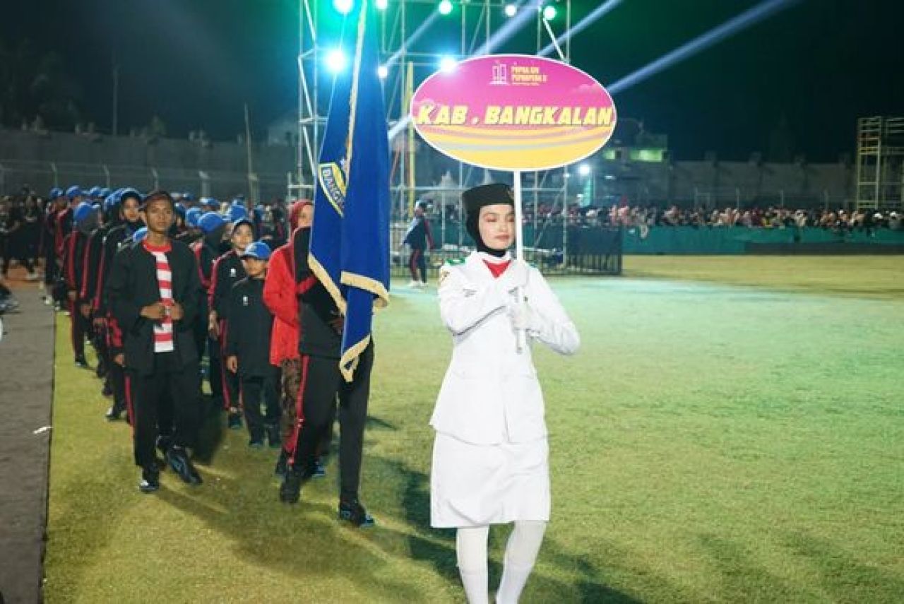 Pembukaan POPDA dan Peparpeda di Bangkalan