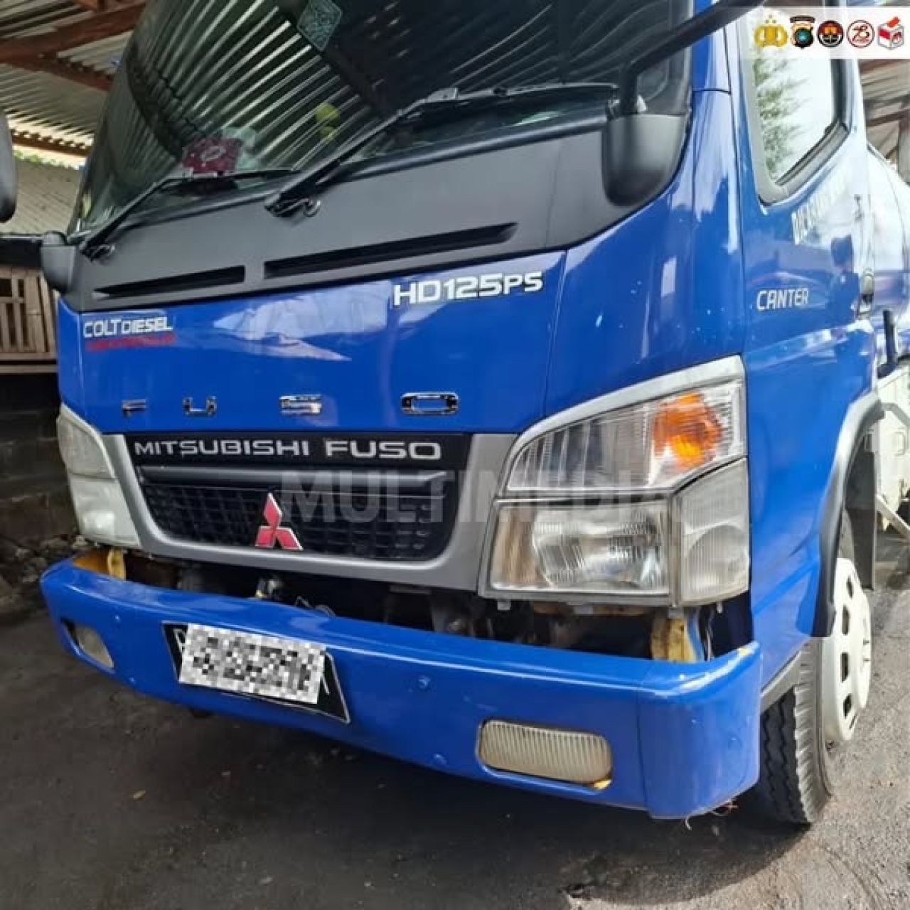 Truk tangki berisi BBM subsidi