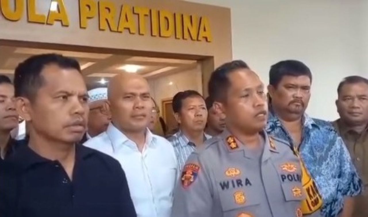 Proses mediasi yang digagas oleh Polres Padangsidimpuan