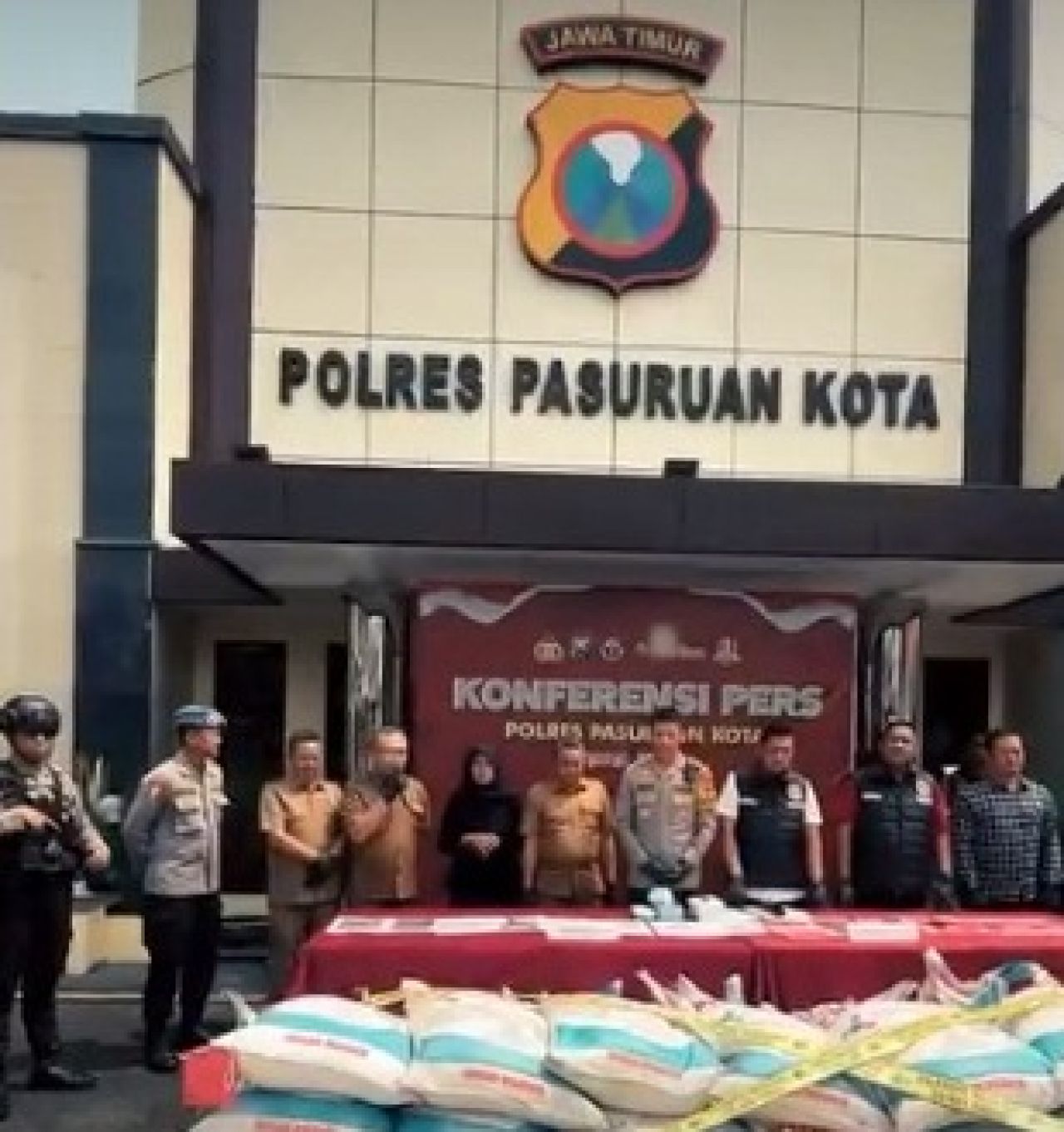Konpers kasus pupuk bersubsidi di Desa Karanganyar