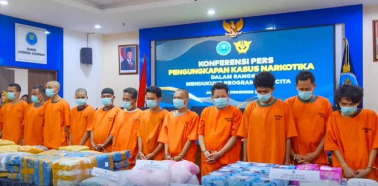 Konpers kasus tindak pidana narkotika