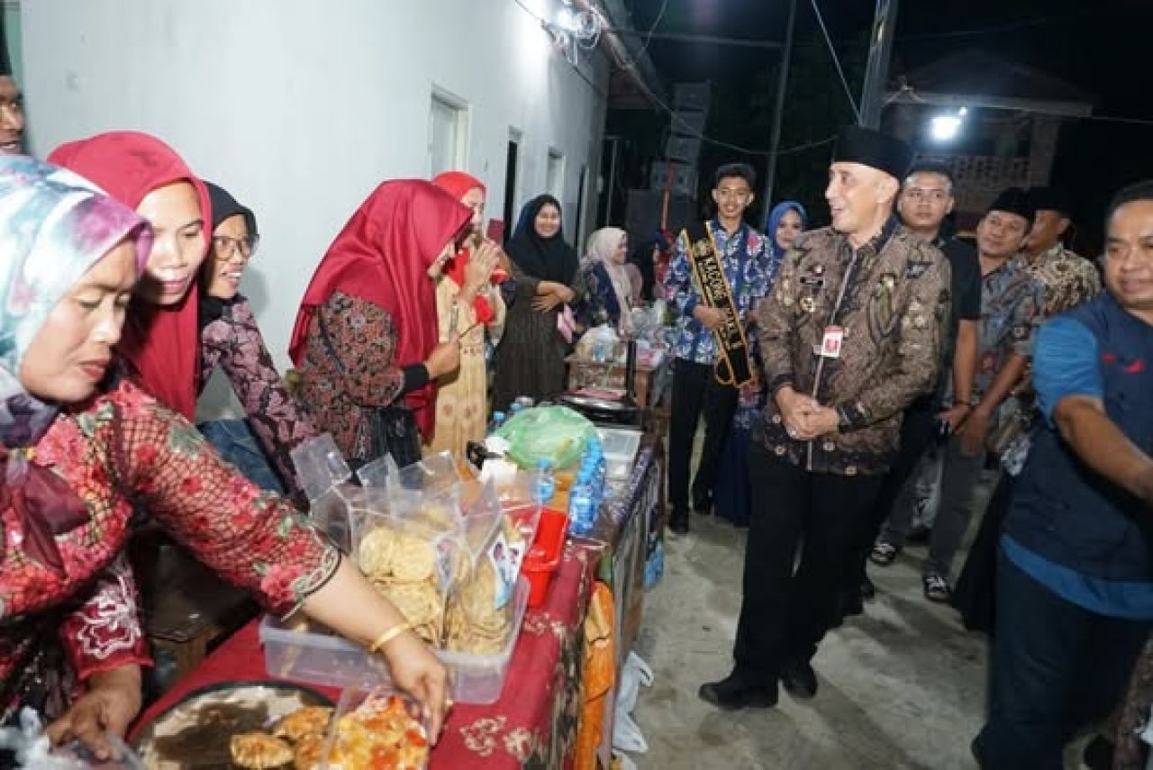Pj Bupati Bangkalan saat hadir di Event Terak Bulan