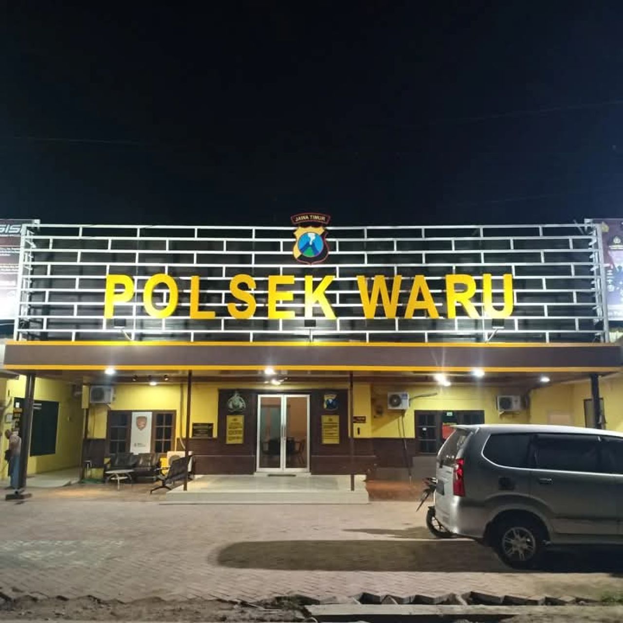 Markas Polsek Waru, Sidoarjo. (Foto : ist)