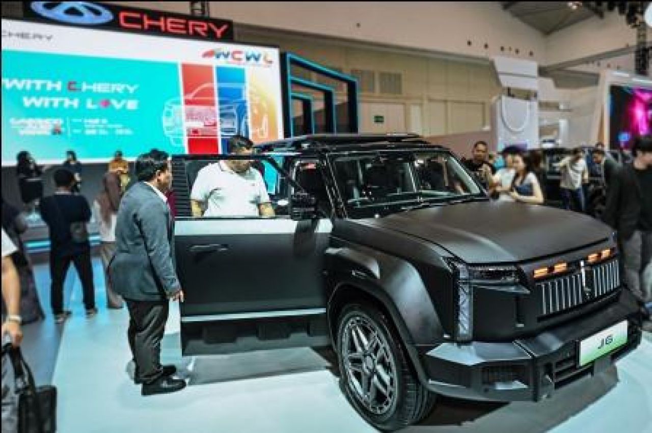 Booth PT Chery Sales Indonesia