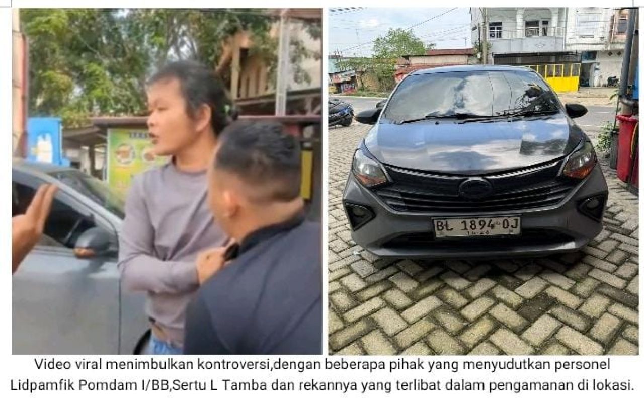 Anggota Kodam BB mengamankan oknum TNi