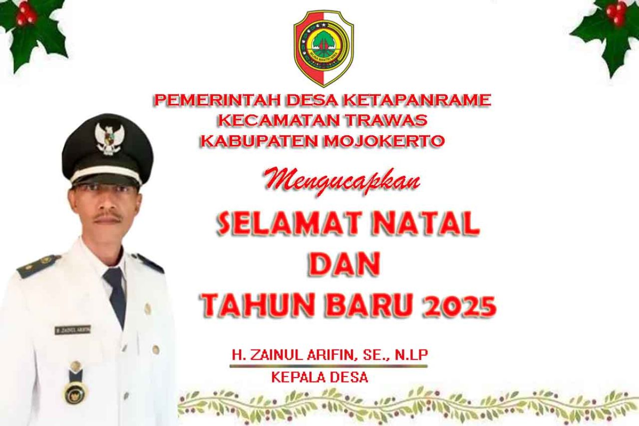 Ucapan Selamat Natal dan Tahun Baru 2025