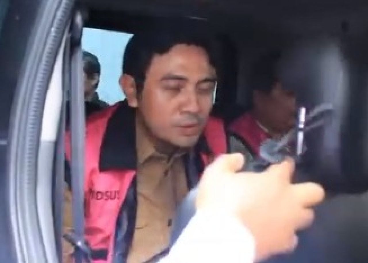 Tersangka dugaan penyimpangan pengelolaan rusunawa
